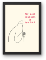 Plakat - Love language - obrazek 3