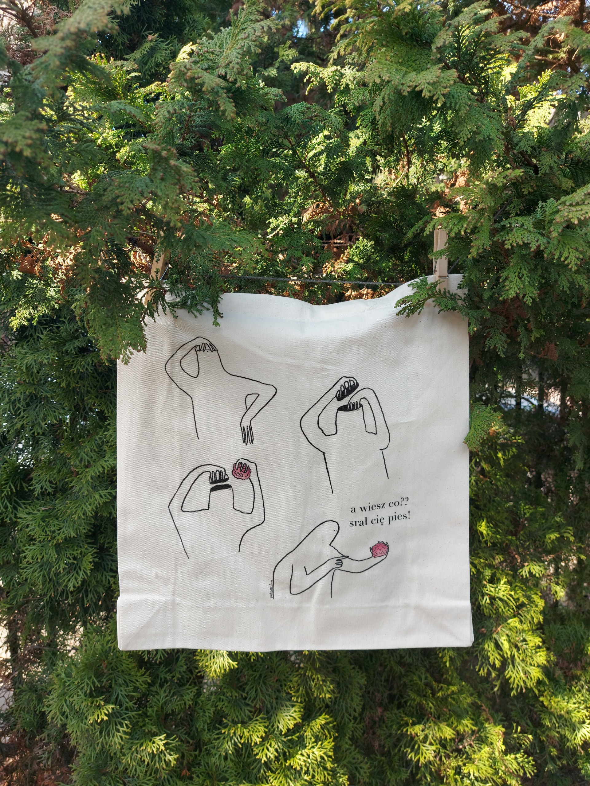 20260315_134014 (1) Torba – Srał cię pies - obrazek 1